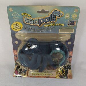 NEW Rare Sea Pals Blue Lobster Plush Finger Puppet 2009 Russ Applause Seapals